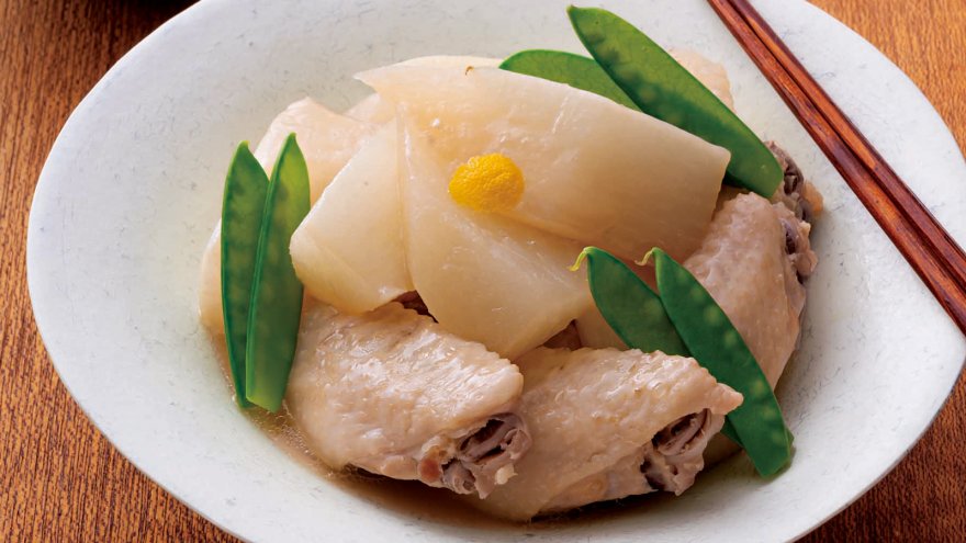 鶏手羽大根の煮物