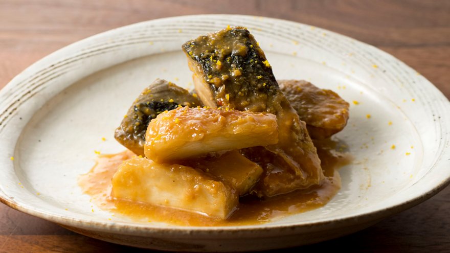 さばと里芋のみそ煮