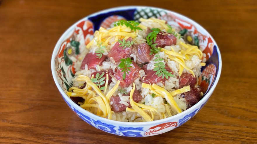 ねぎまの手こねずし