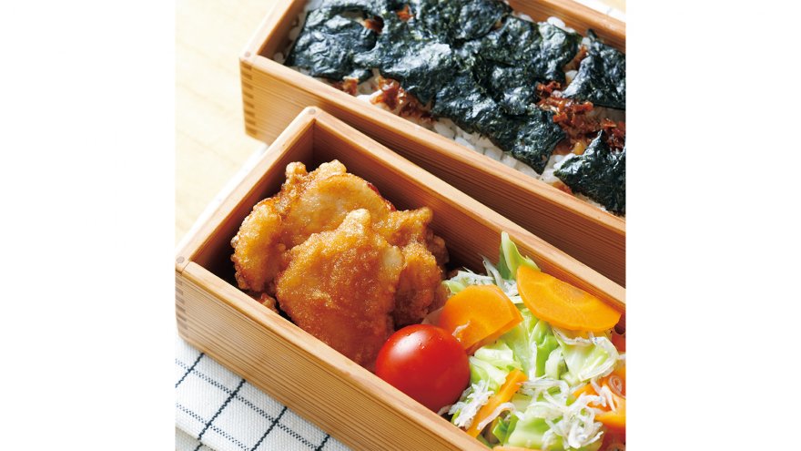 から揚げのり弁当