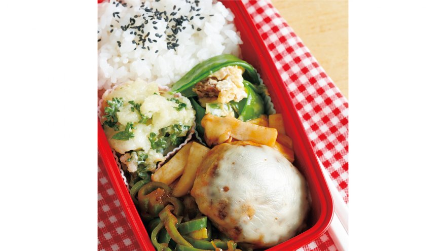 チーズハンバーグ弁当