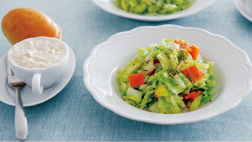 春キャベツとツナのコールスロー