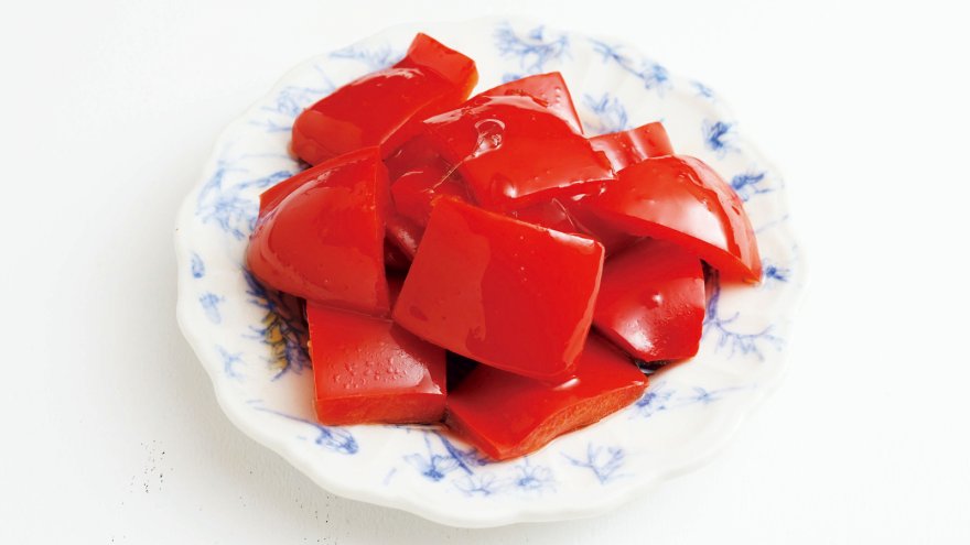 パプリカの甘酢炒め