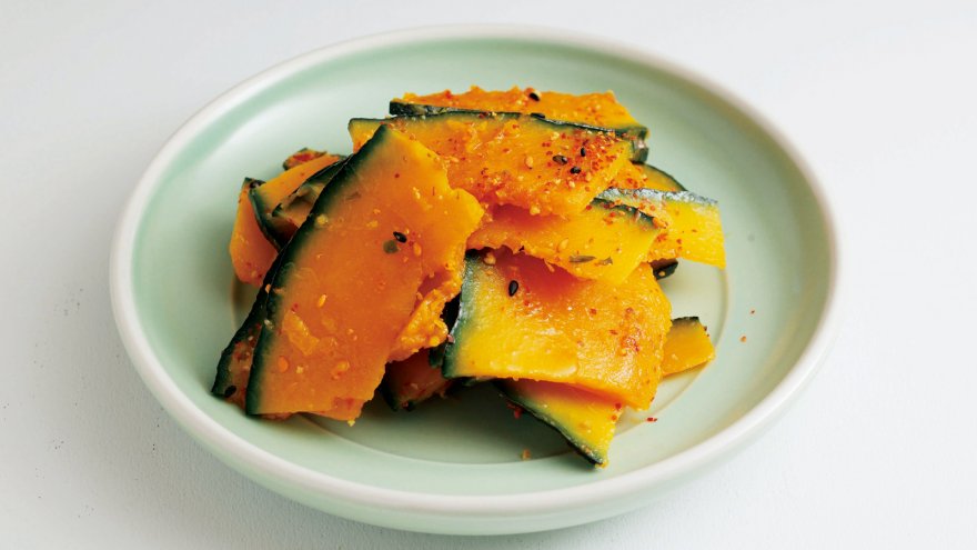 かぼちゃのぺぺロンサラダ