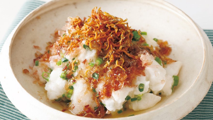 長芋のじゃこオイルサラダ