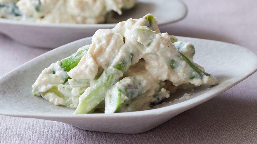 アスパラガスの洋風白あえ