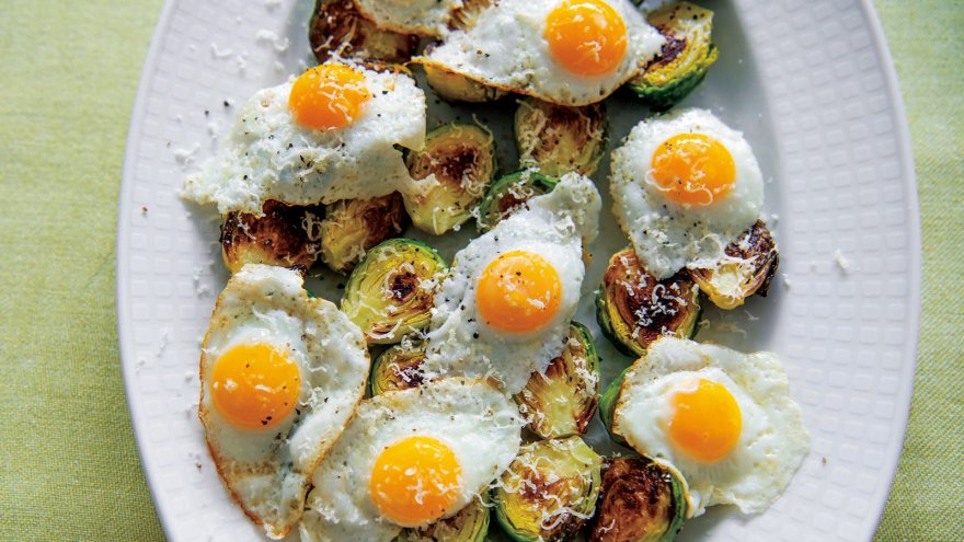 芽キャベツのグリル