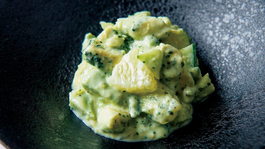 アボカドのヨーグルトサラダ