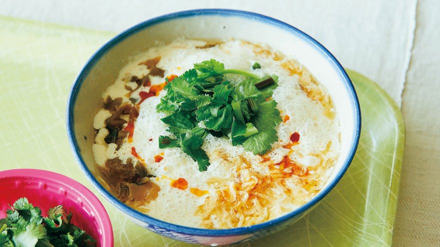 台湾風豆乳スープ