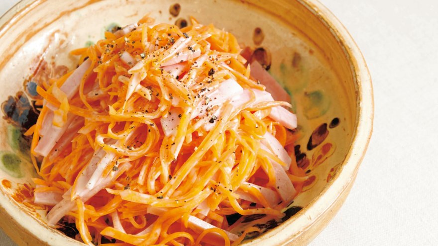 にんじんのヨーグルトサラダ