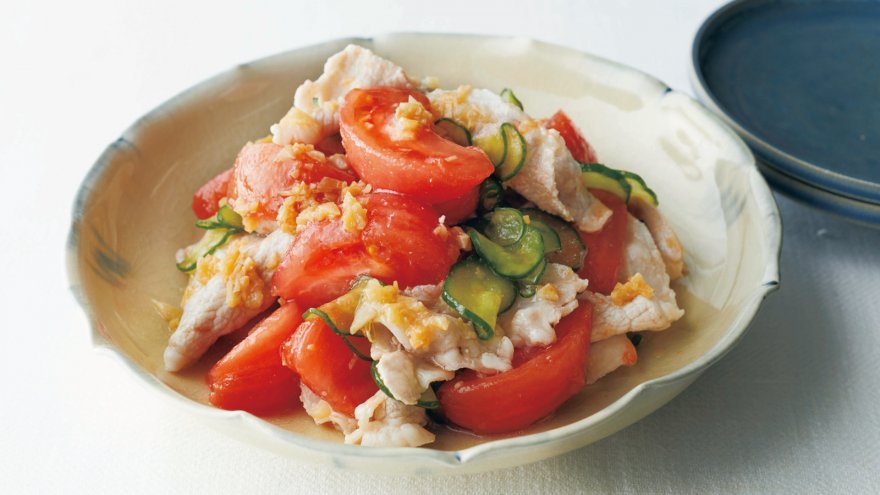 トマト豚しゃぶ