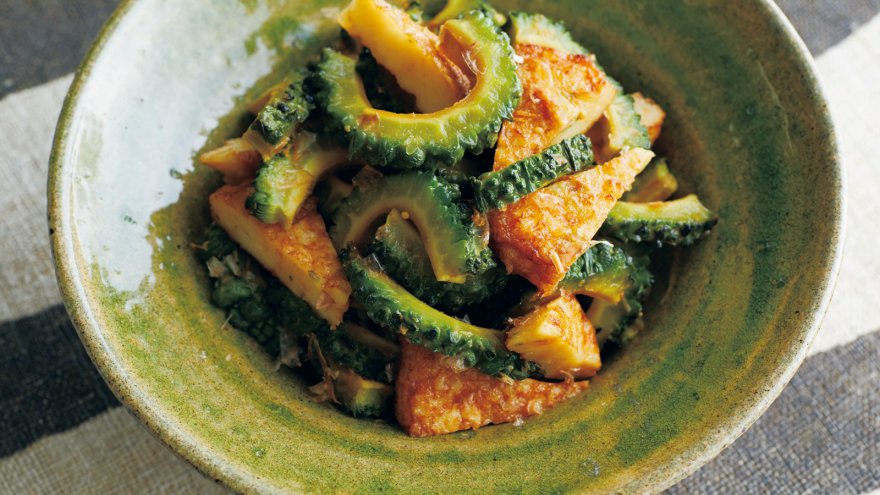 ゴーヤーの焼きびたし