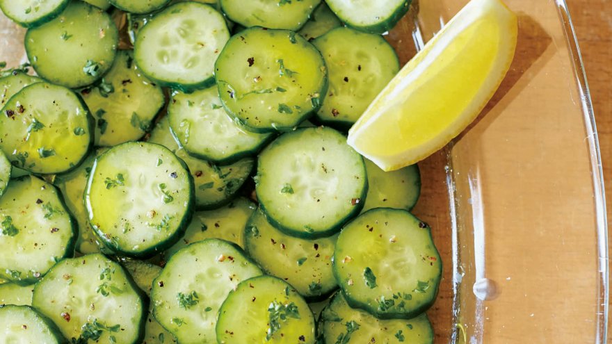 きゅうりのカルパッチョ