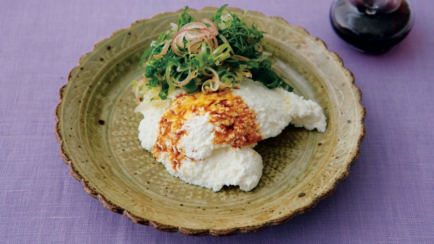 牛乳ざる豆腐