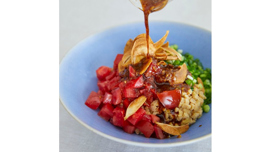 トマトばくだん納豆