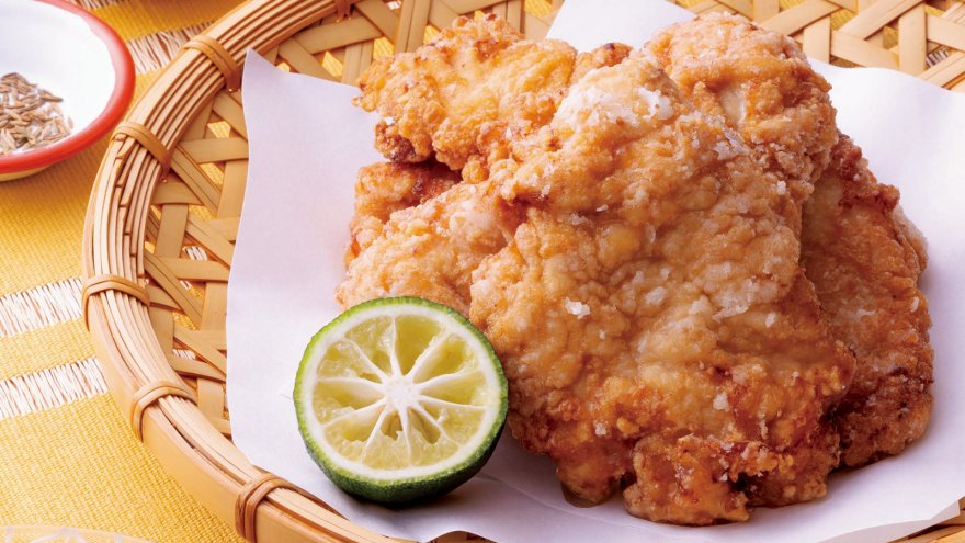 鶏むね肉のわらじ揚げ