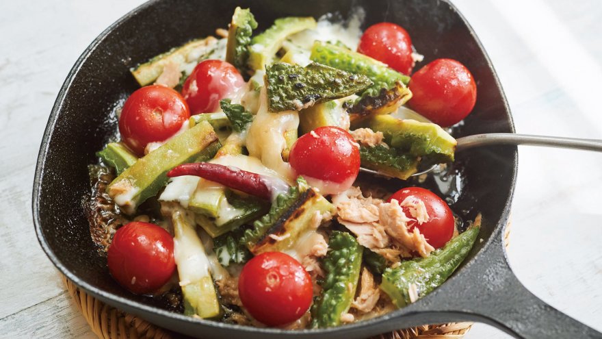 ゴーヤーのチーズ焼き