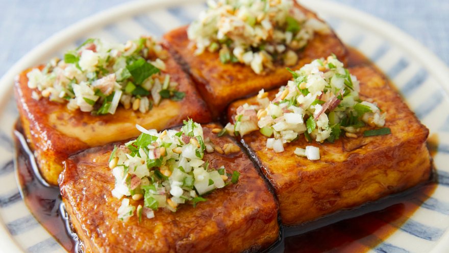 豆腐の照り焼き