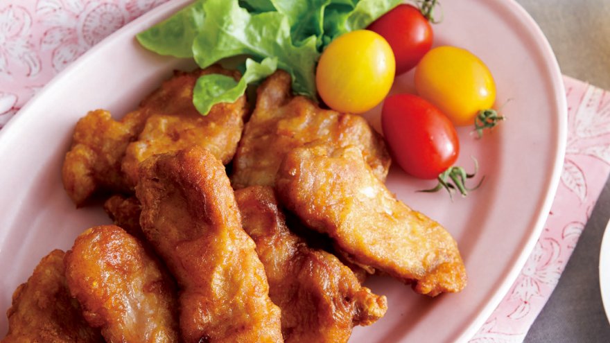 豚肉の広東風スパイス揚げ