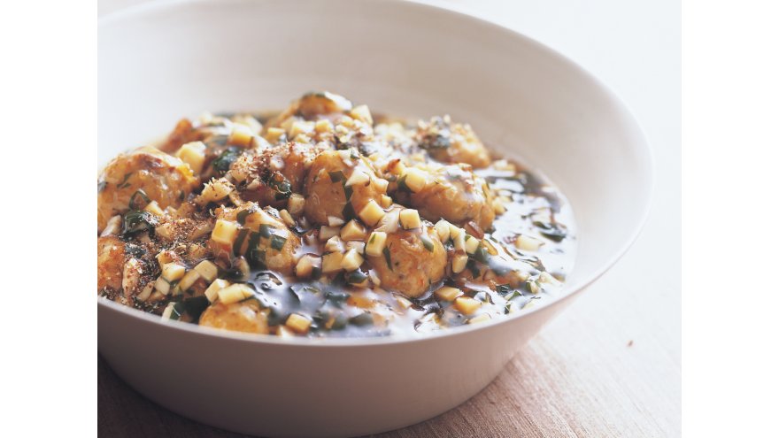 あじだんごサンラータンあん