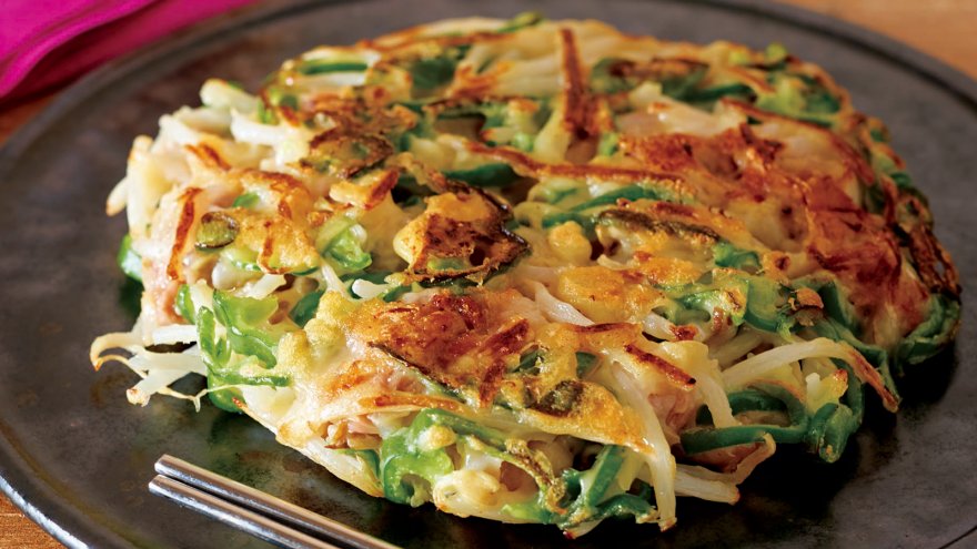 なんでもチヂミwith天ぷら粉