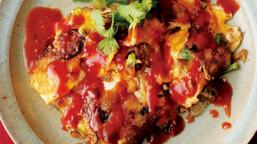 かき入り卵焼き