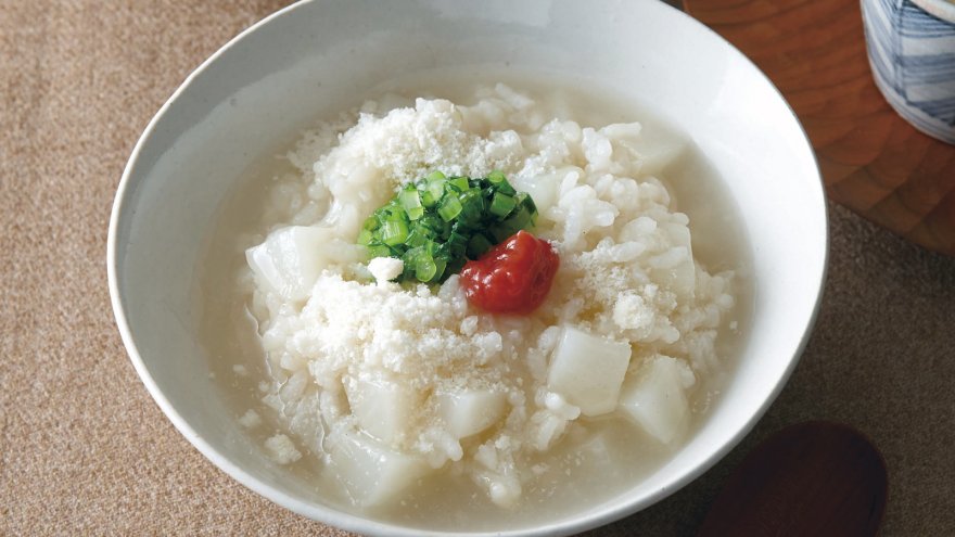 コロコロかぶのチーズ粥