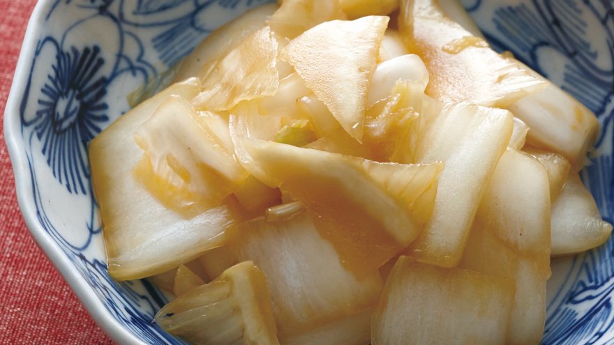 白菜のザーサイ風