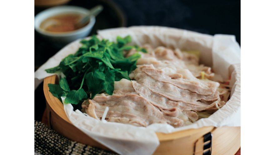 蒸ししゃぶしゃぶ