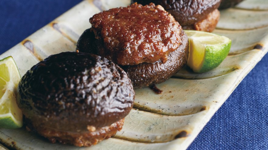 しいたけの肉詰め