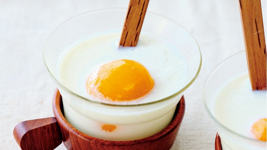 きんかんのホットジンジャーミルク