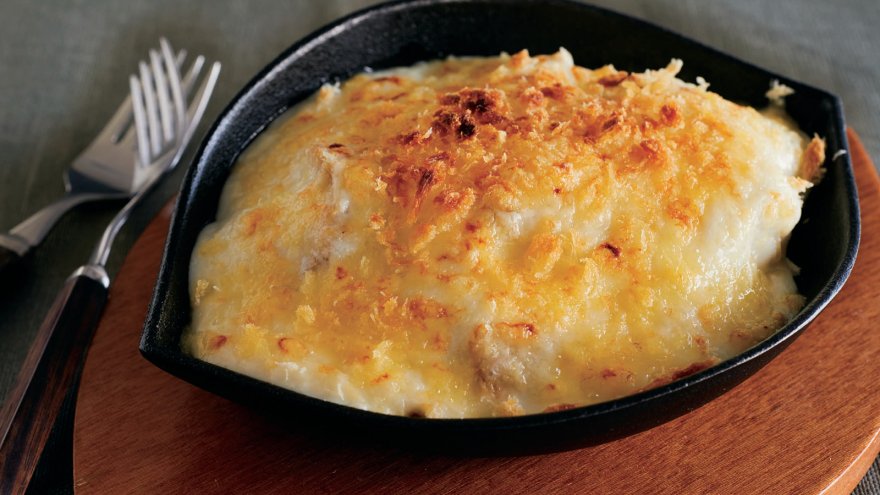 根菜と鶏のグラタン