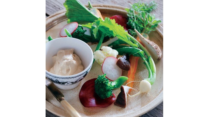 ゆで野菜 ディップ添え