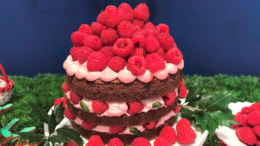 ラズベリーケーキ