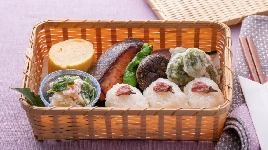 春の行楽弁当