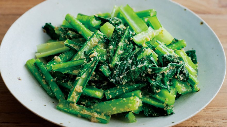 小松菜の炒めナムル