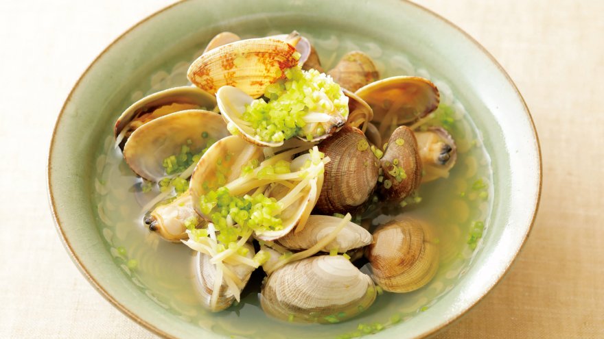 あさりのうまみ酢蒸し