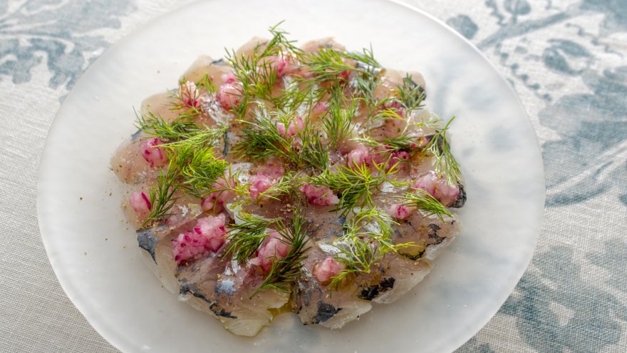 あじのヨーグルトマリネ