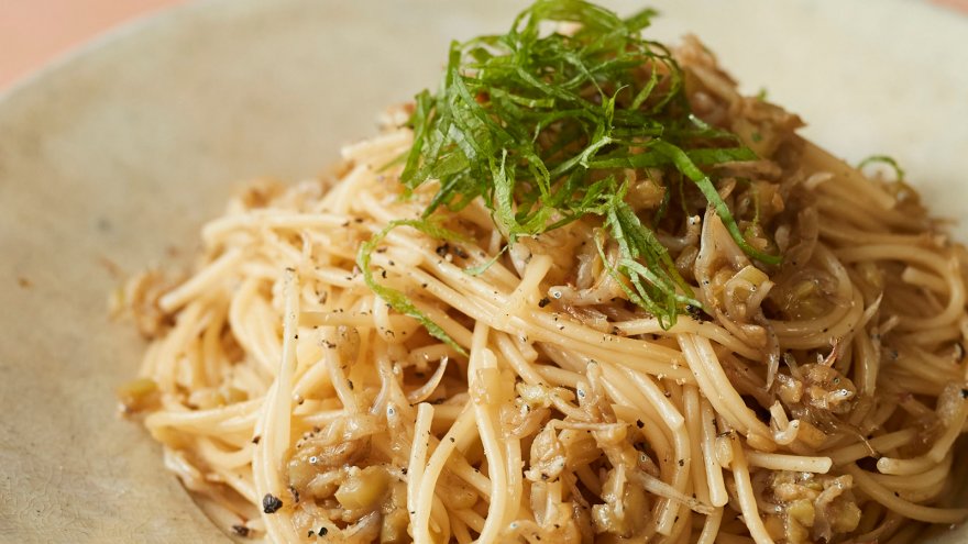 なすじゃこパスタ