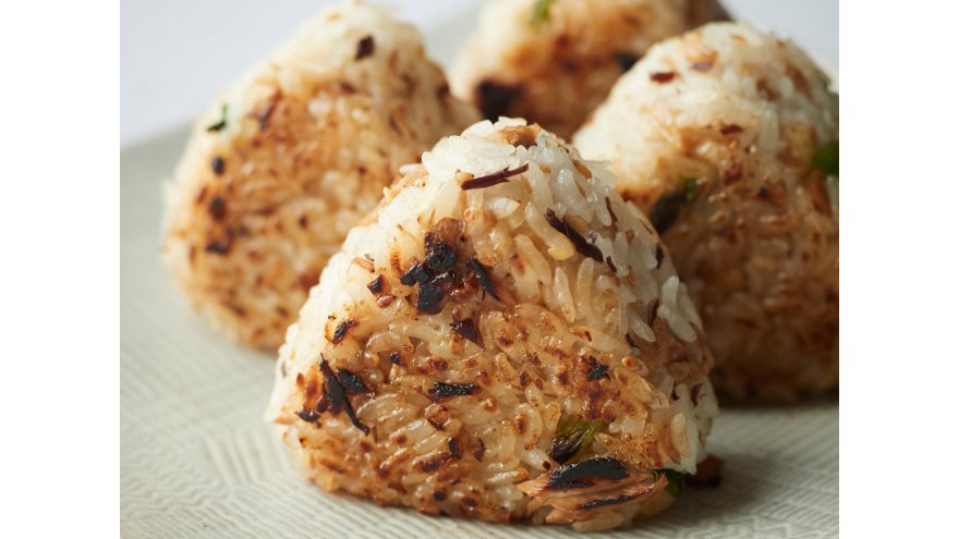 ぶりかけ焼きおにぎり