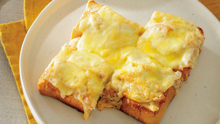 たけのこのチーズトースト