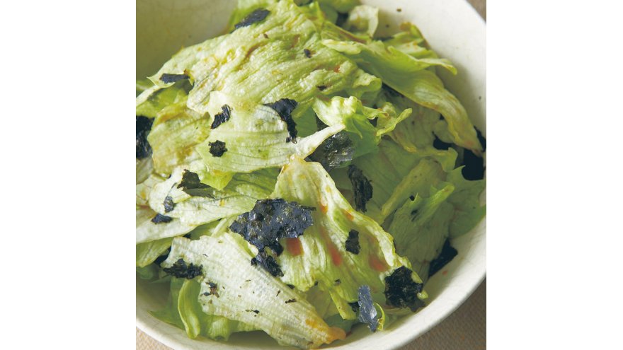 レタスのりサラダ