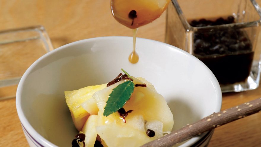 実山椒のはちみつ漬け