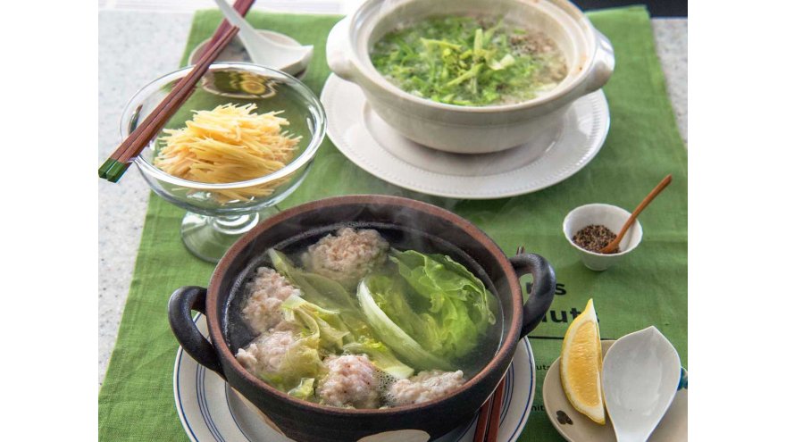 ふわふわつくねスープ