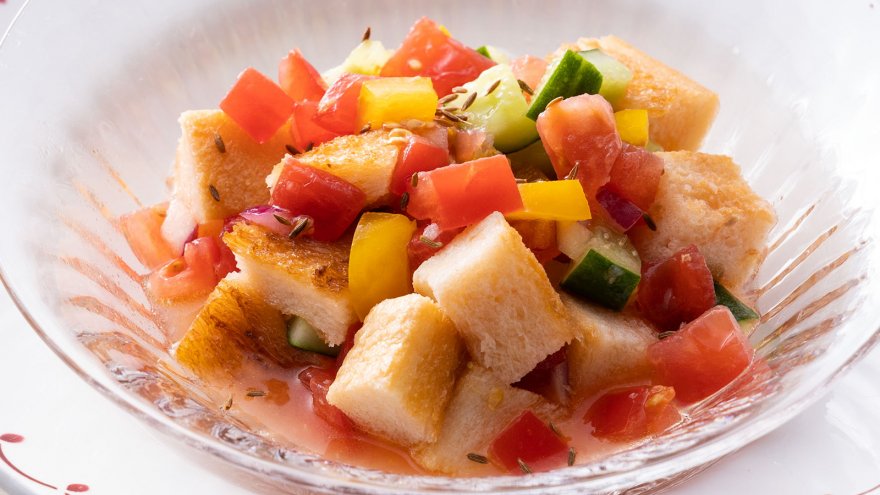 コロコロトーストのガスパチョ