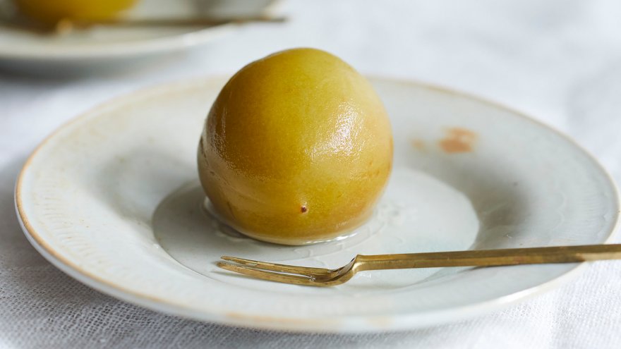 青梅の蜜煮