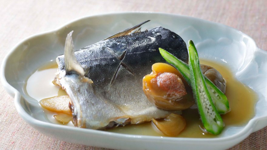 さばの梅酒煮