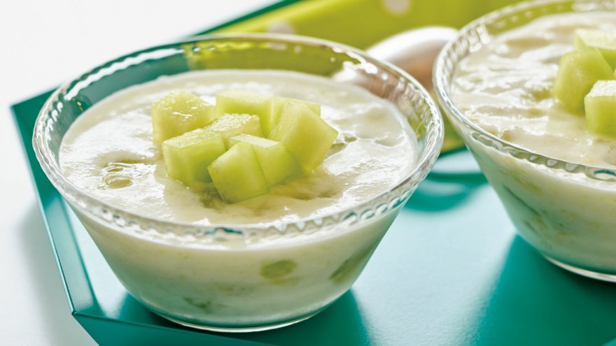 メロンのムース