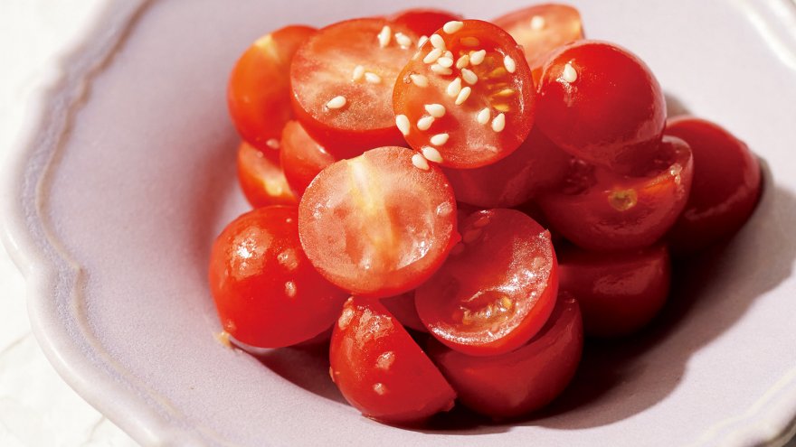 ミニトマトのナムル