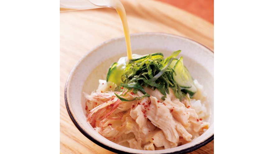 鶏むね肉の冷や汁